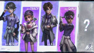 BLK战队成员信息情报公开！
#第五人格esports #第五人格BLK战队 #第五人格发布会