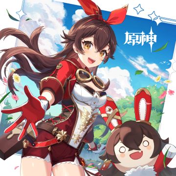 安柏生日快乐｜你来啦！嘿嘿，等你好久了。