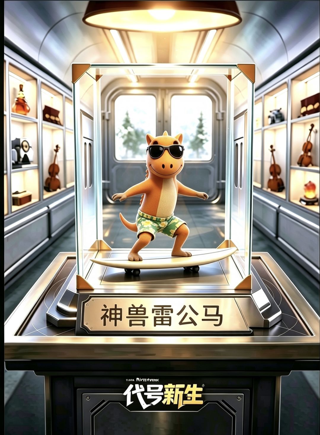 代号新生藏品共创—神兽雷公马 1
