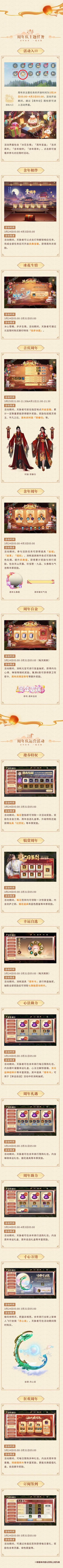 【活动】吉庆周年，余年相伴！周年庆活动一览