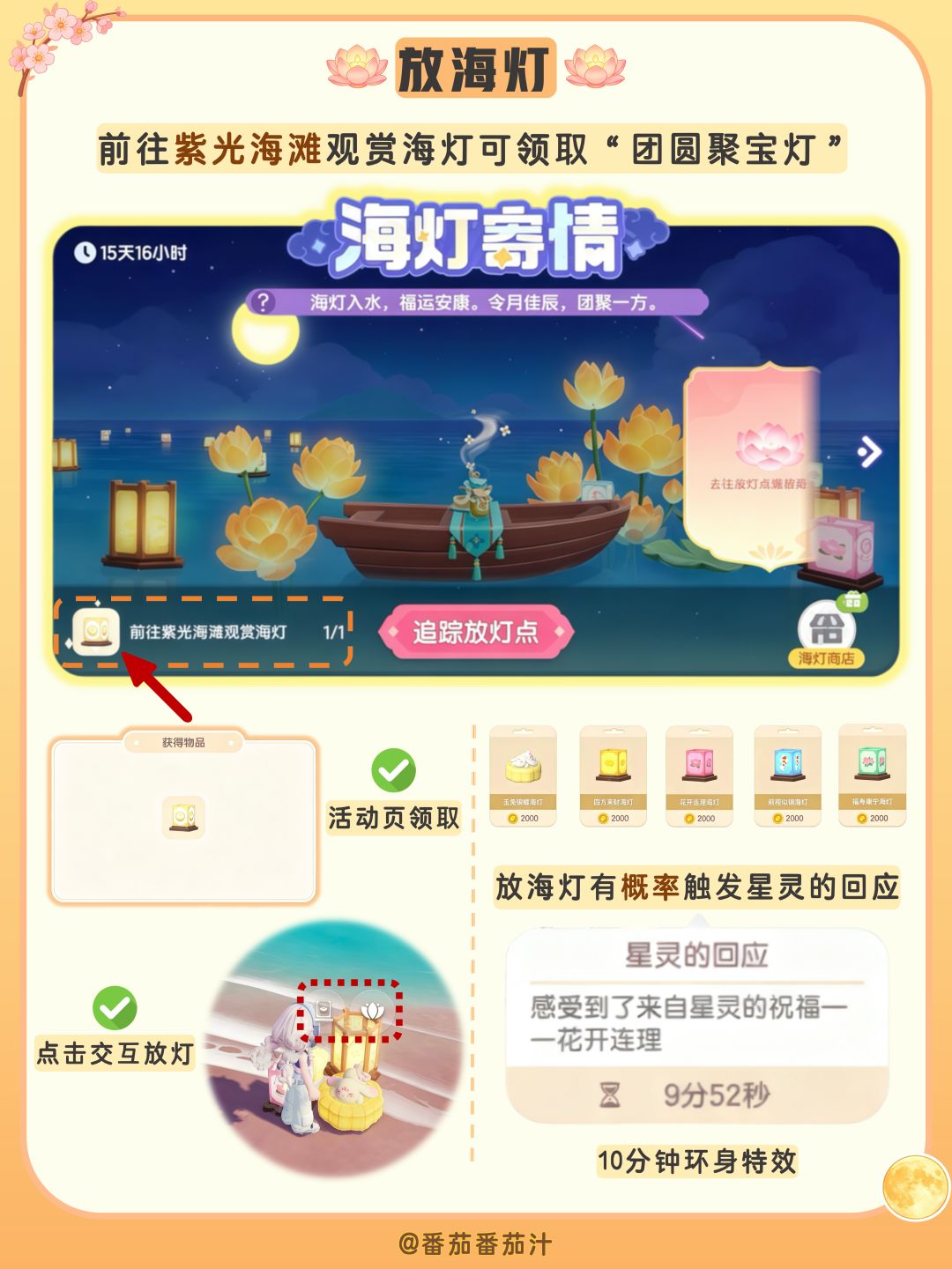 心动小镇 中秋限定 8个食谱 详细攻略 6