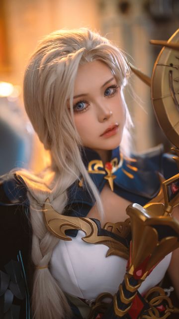 多图预警！百合欧皇子绝美cos龙焰法师·安娜