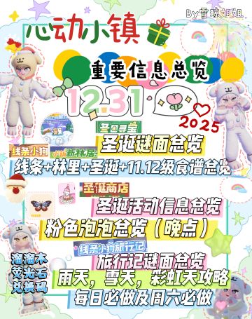 12.31硬核重要信息总览攻略 兑换码有星星