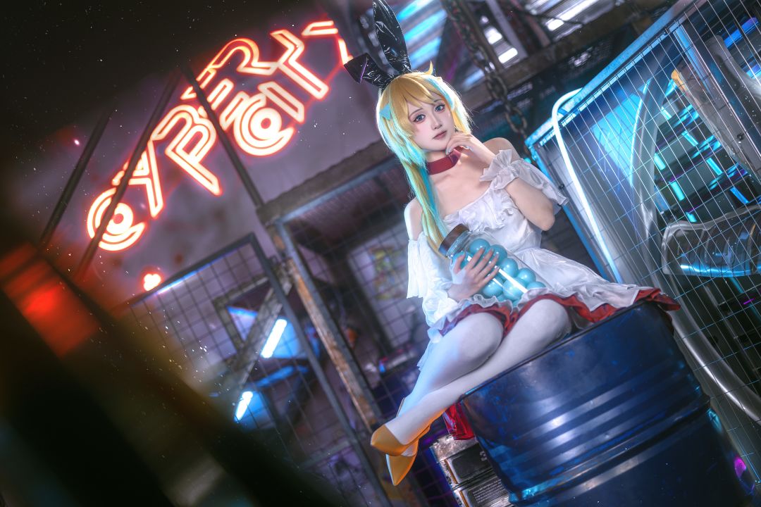 是谁穿上了量身定做的Tap娘cos服 3