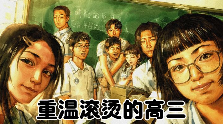 高三群像叙事,自定义主角 + 手机私聊玩法很新颖截图
