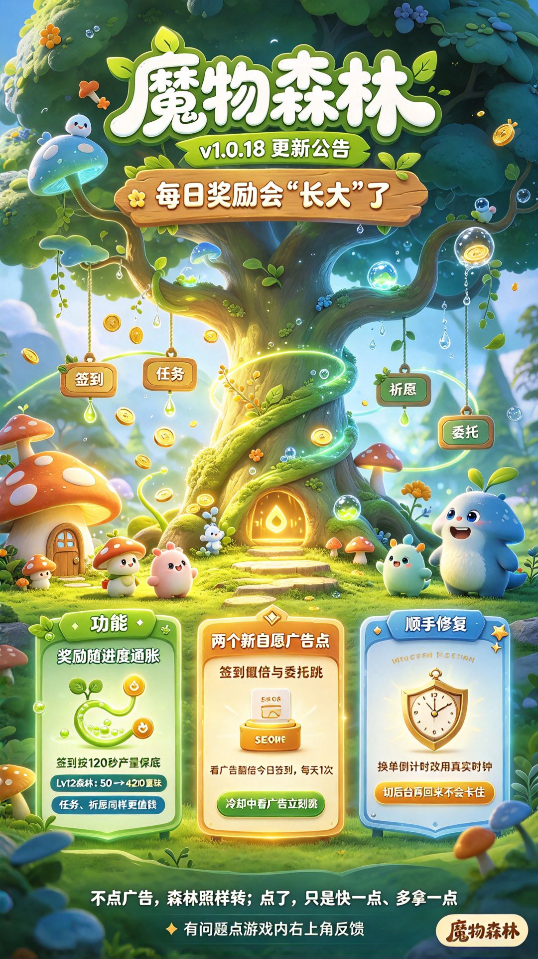 【v1.0.18】每日奖励会"长大"了: 3
