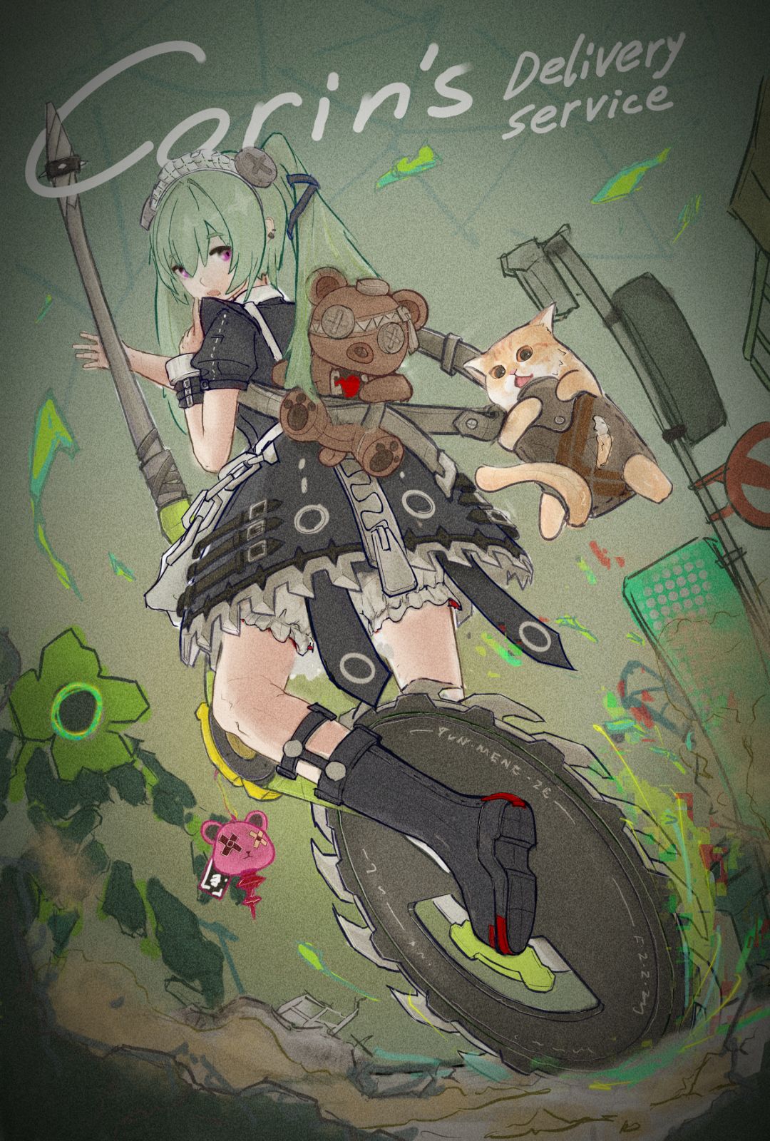 【喧响绘画委托】女仆宅急便 2