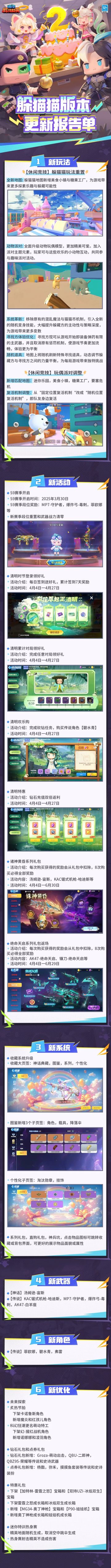 躲猫猫版本 更新报告单｜人人金苹果 神枪不错过