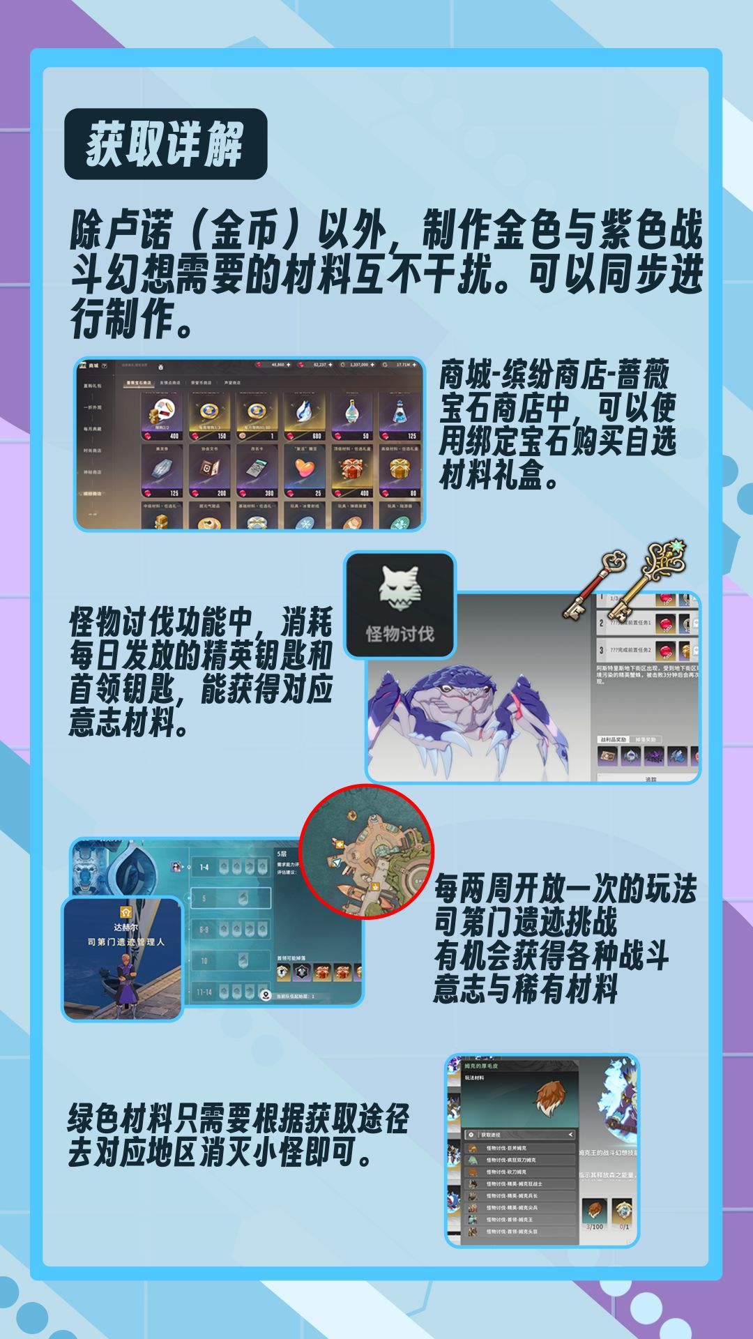 【星痕共鸣】战斗幻想系统介绍 3