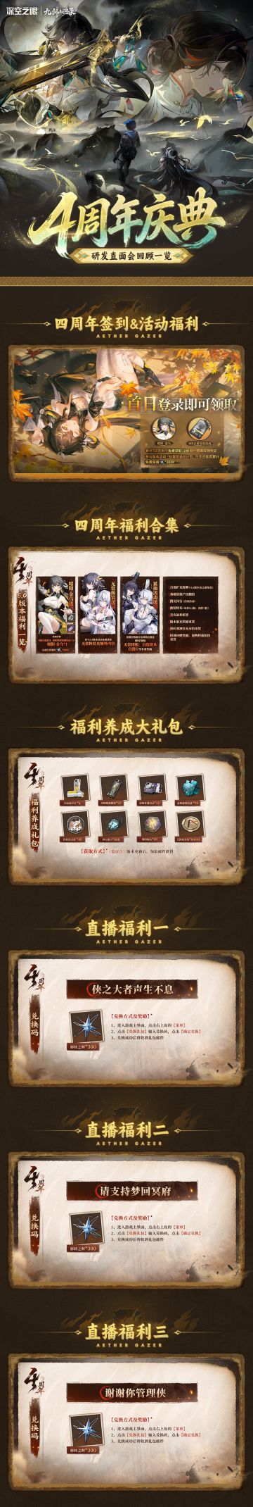 《深空之眼》4周年研发直面会回顾一览