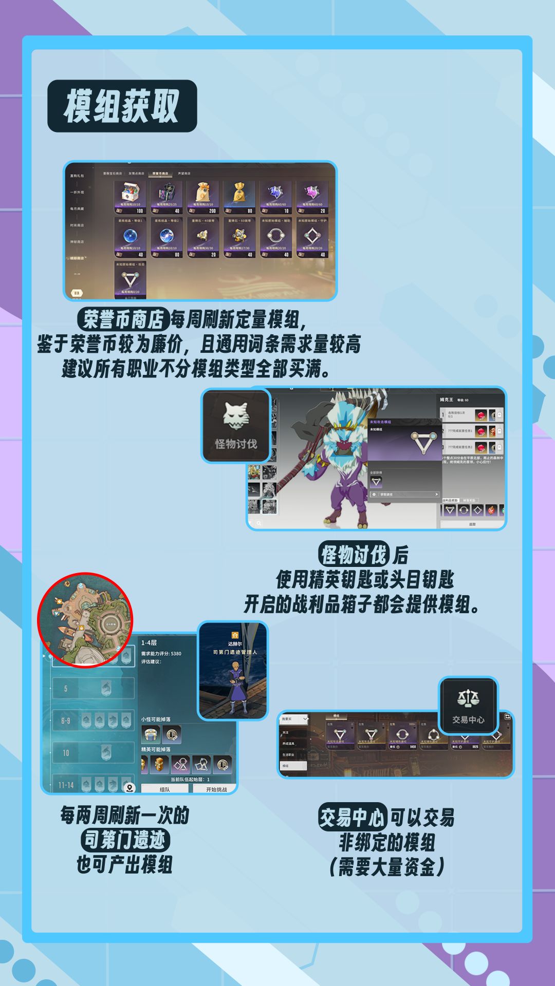 【星痕共鸣】公测入坑指南-模组介绍 3