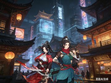 剑之川其实是个赛博朋克题材游戏