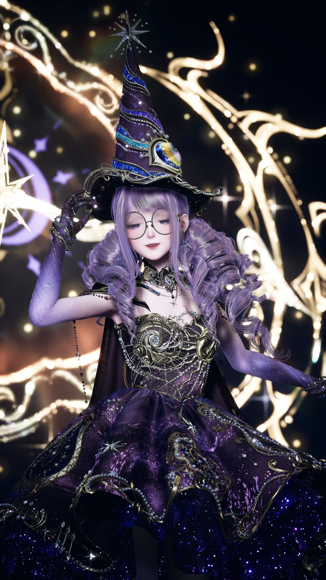占星魔女丨路障套零进 免费色盘染色 2