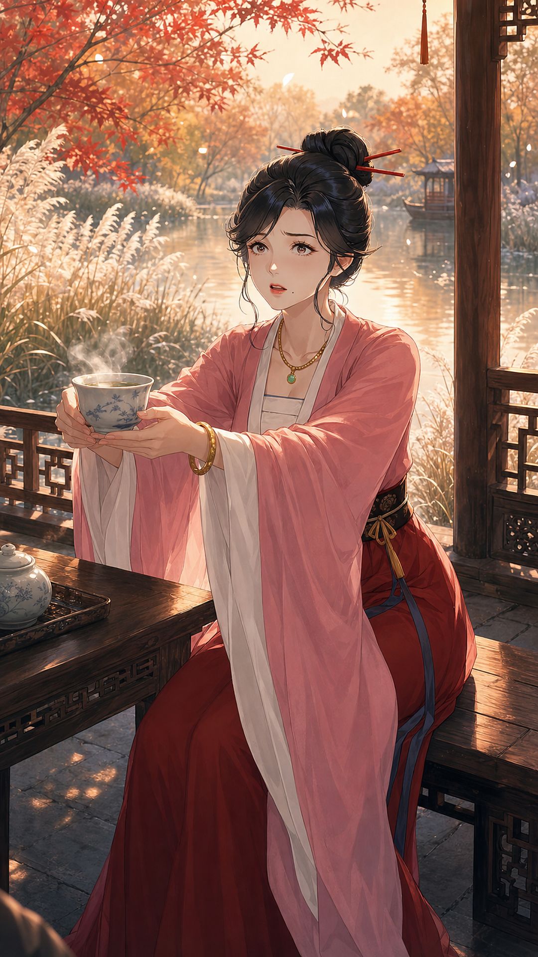 【手机壁纸】《明月小镇》主题壁纸,把江南小镇美景装进生活里 13