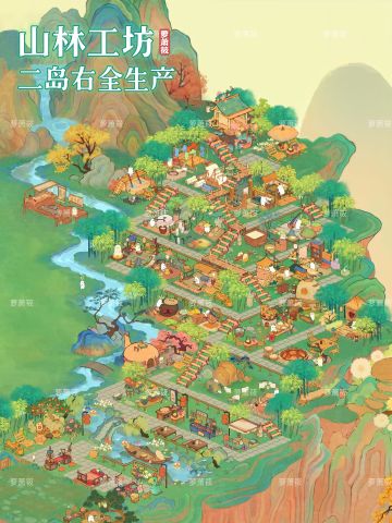 桃源|立体＋实用的「山林工坊」 ｜全生产