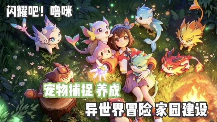 异世界冒险+萌宠捕捉+家园建设玩法,离线也能自动生产材料哦截图