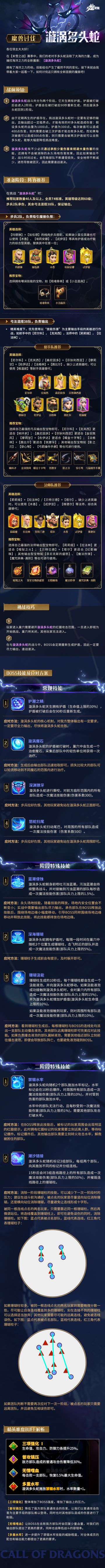 【末雪之战】漩涡多头蛇挑战指南