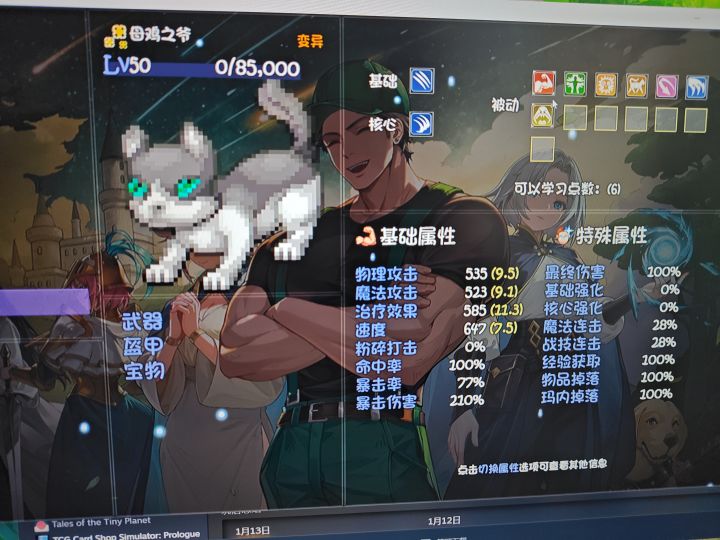给点建议这个做辅助宠物还是攻击的呢截图