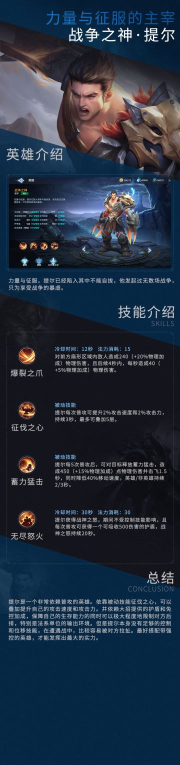 【更新前瞻】力量与征服的主宰！战争之神：提尔即将参战！