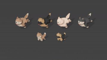 一不小心做了这么多花色🐕