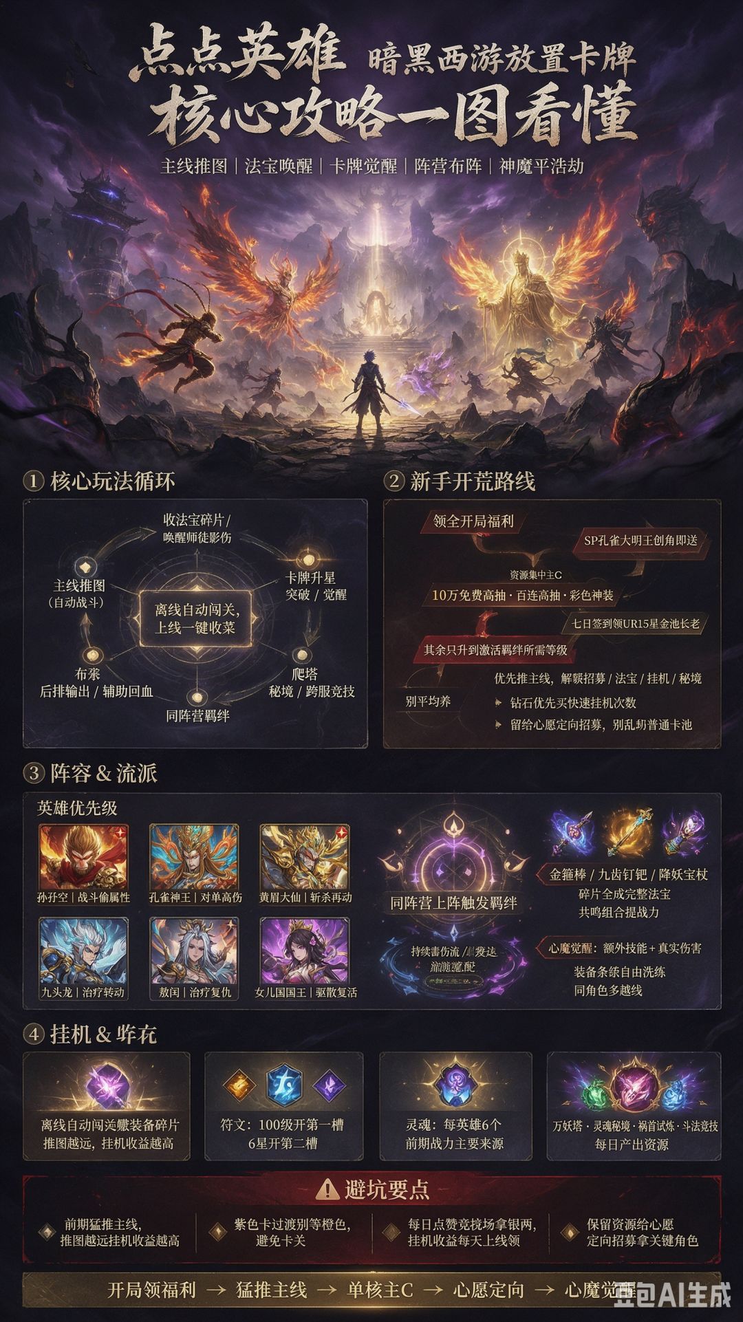 点点英雄 新手开荒与卡牌养成攻略 1