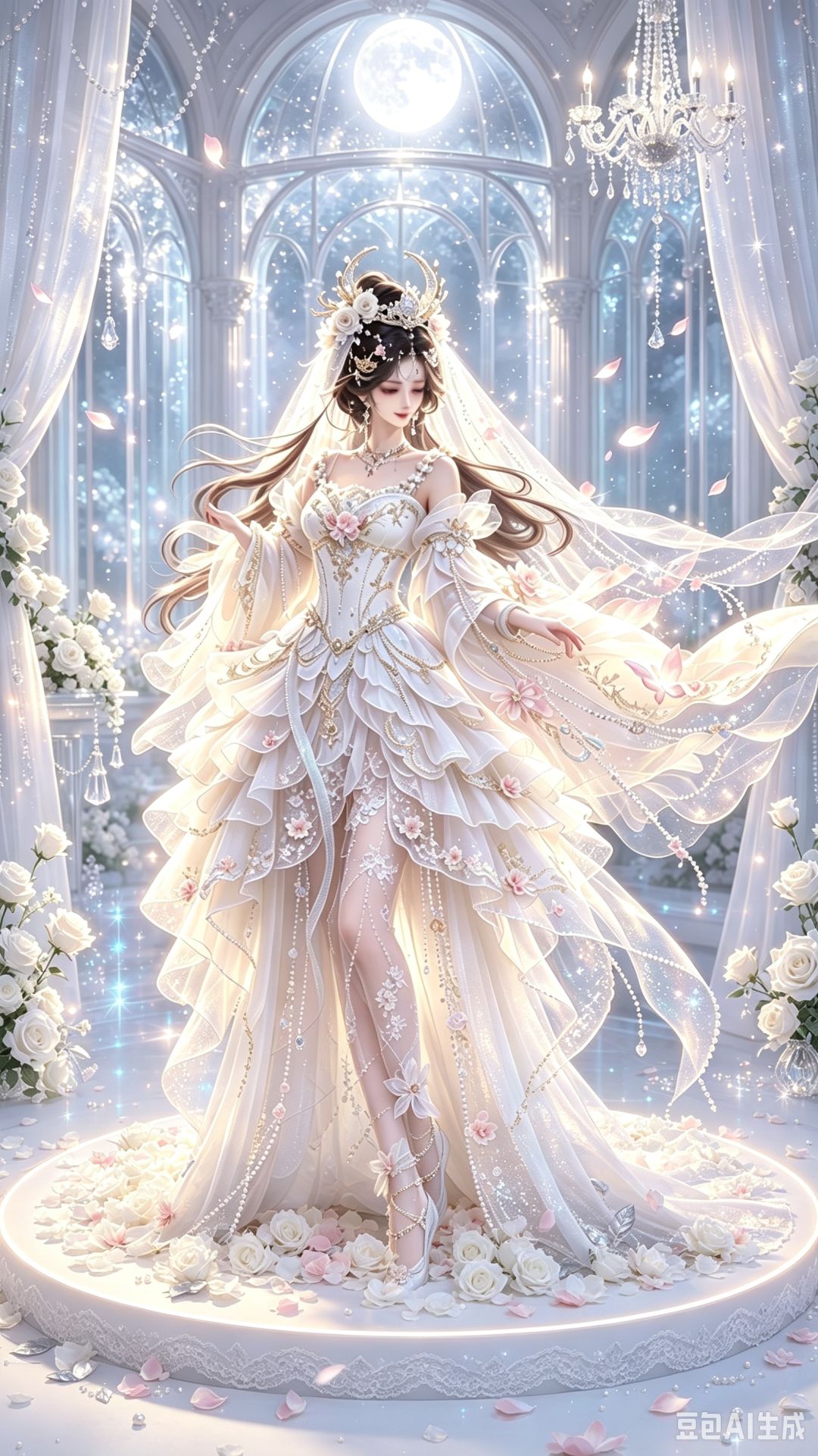 AI绘制——花嫁系列(二) 5