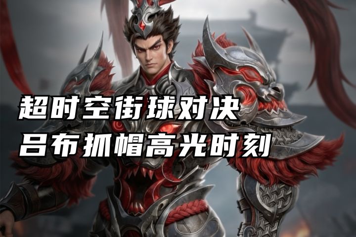一直抓帽一直爽 吕布抓帽高光时刻丨超时空街球对决台服截图