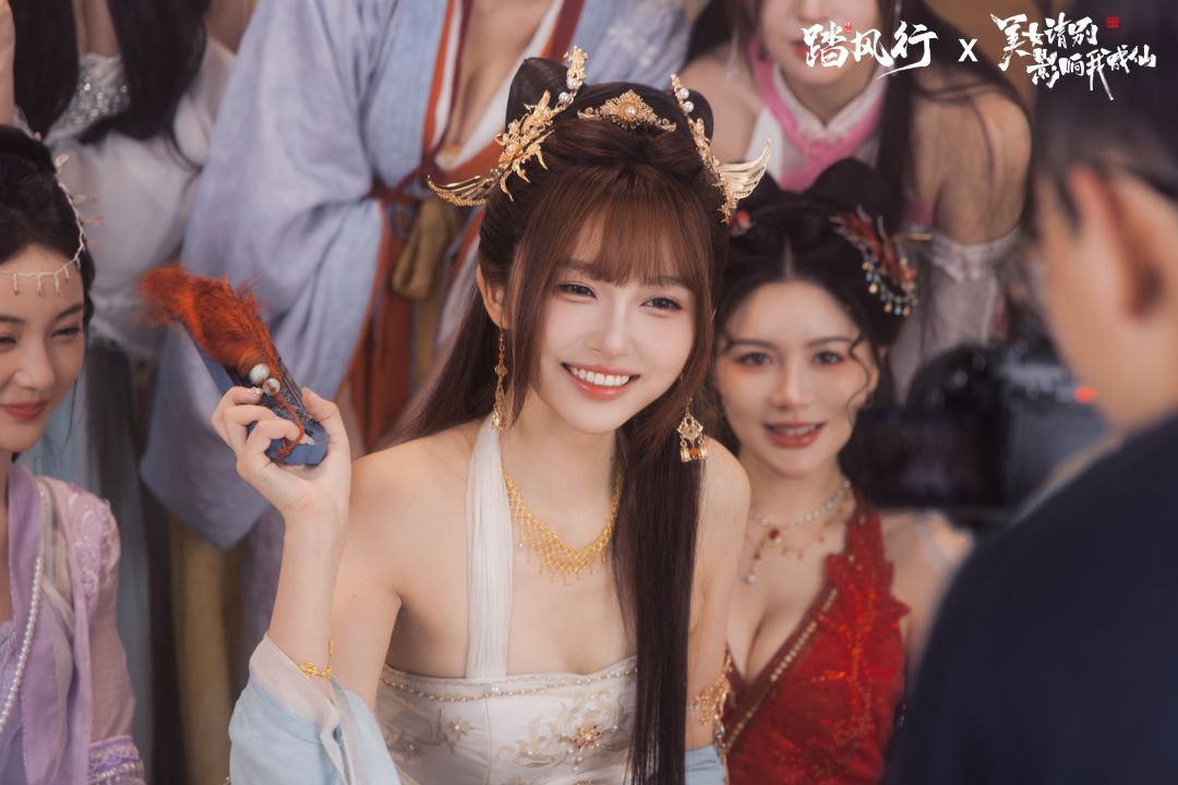《踏风行》联动拍摄绝美花絮图放送! 2