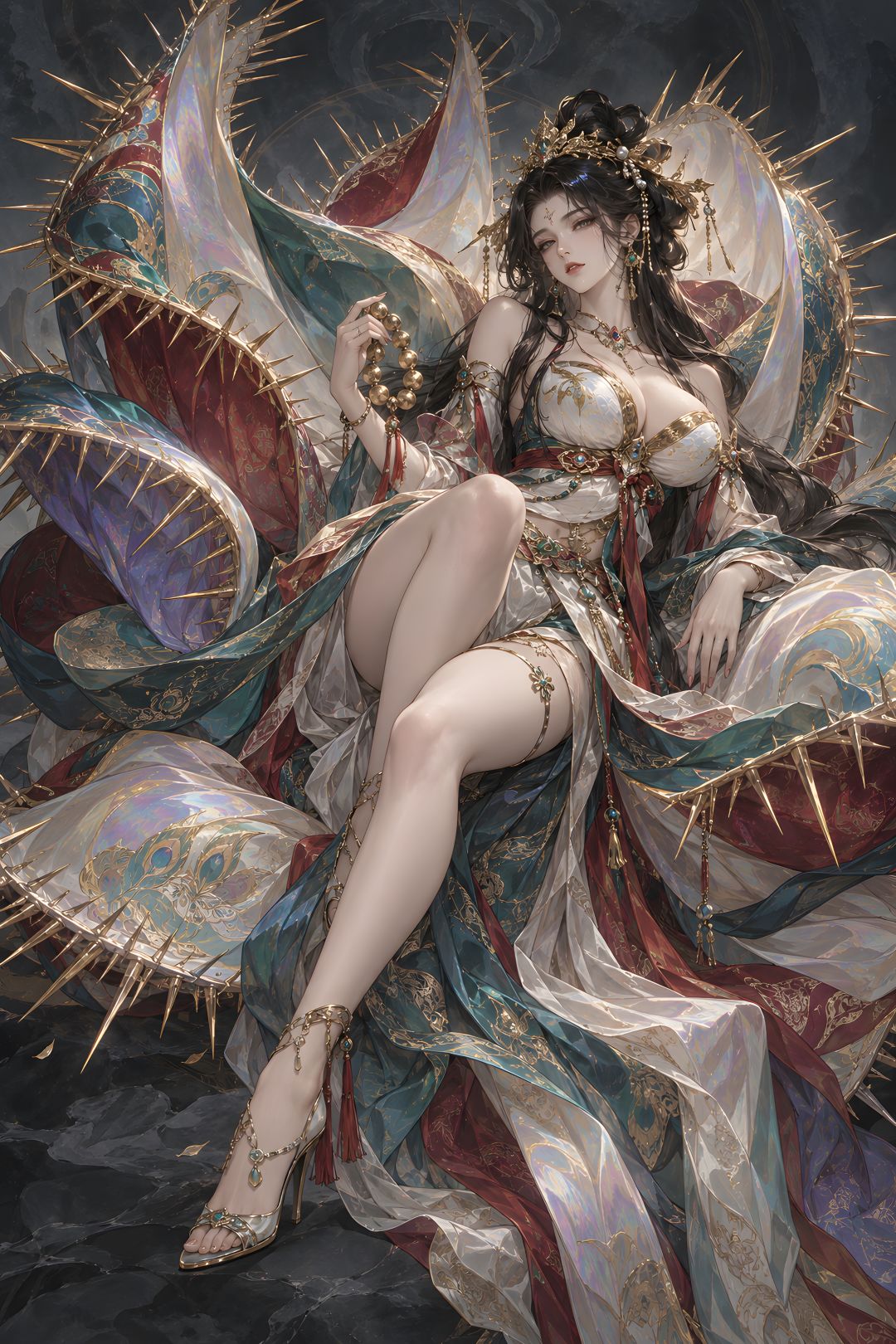 妖族新角色|针衣成巢「金圣宫娘娘」 1