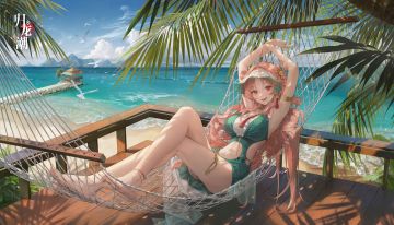 九龙风潮 | 假日海风主题装扮——踏浪逐沙「瑶瑶」