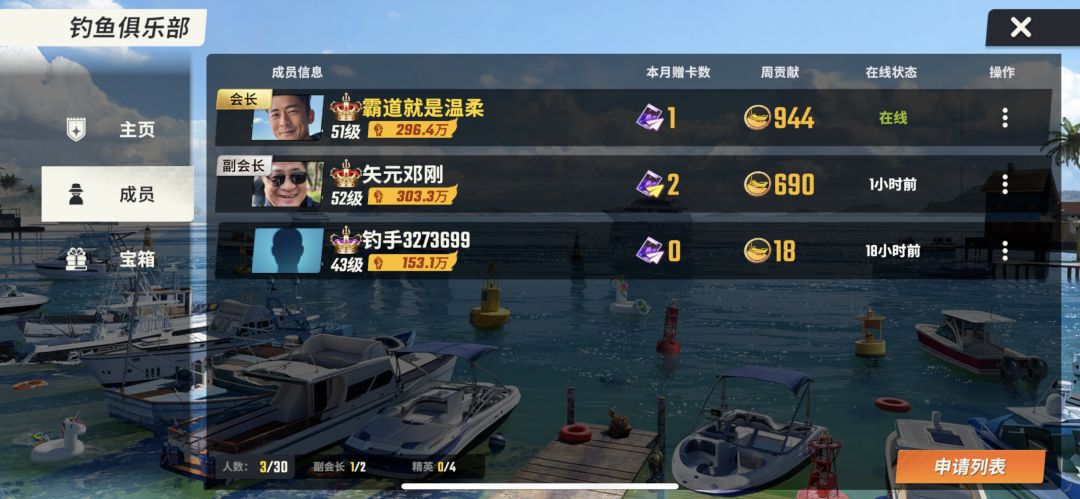 欢乐钓鱼大师哈尔滨群,有俱乐部 3