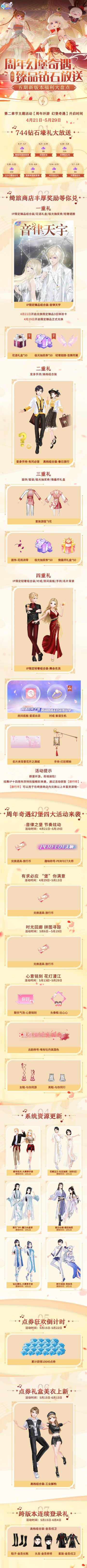 IP14周年特别巨献丨送744钻＆限定臻品＆上万点券！邀你环游幻堡~