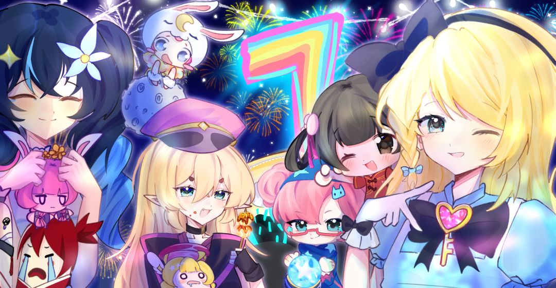 【七周年创作】七周年贺图 3