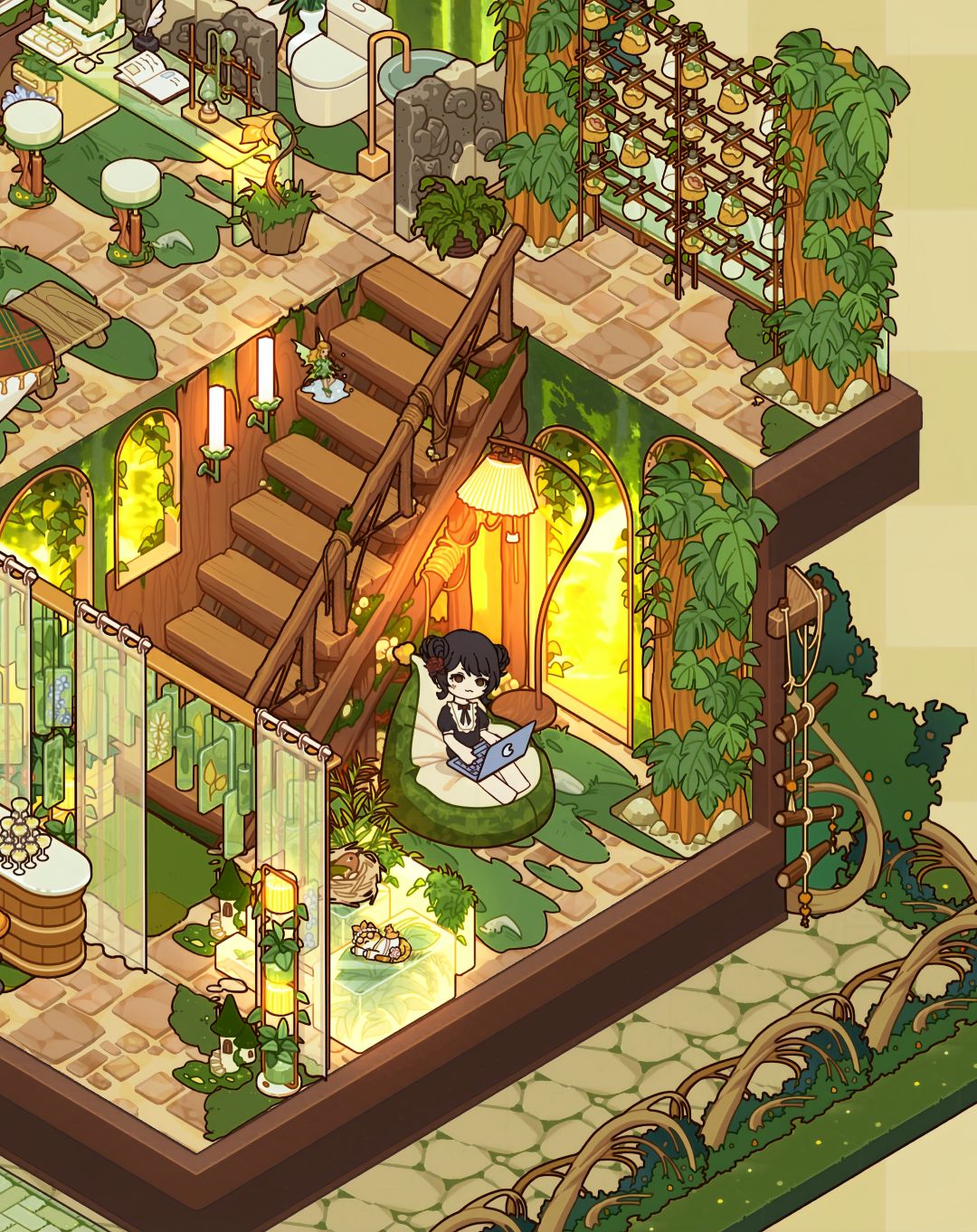 森系树屋🌳·方正长屋装修❗❗❗ 3