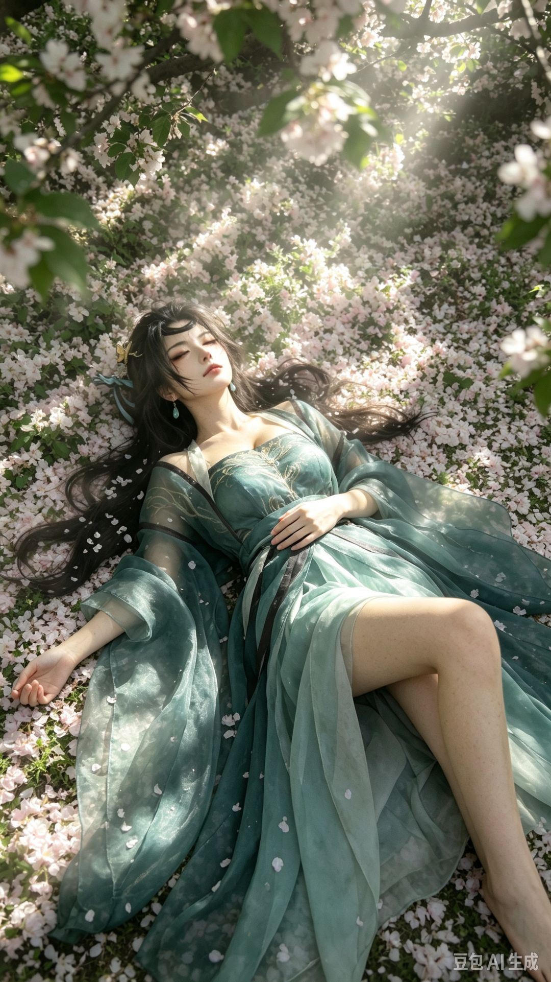 分享一下用豆包整的鬼谷八荒女角色的AI图 13