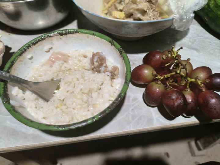 吃主食米饭的话,我真吃的不多截图