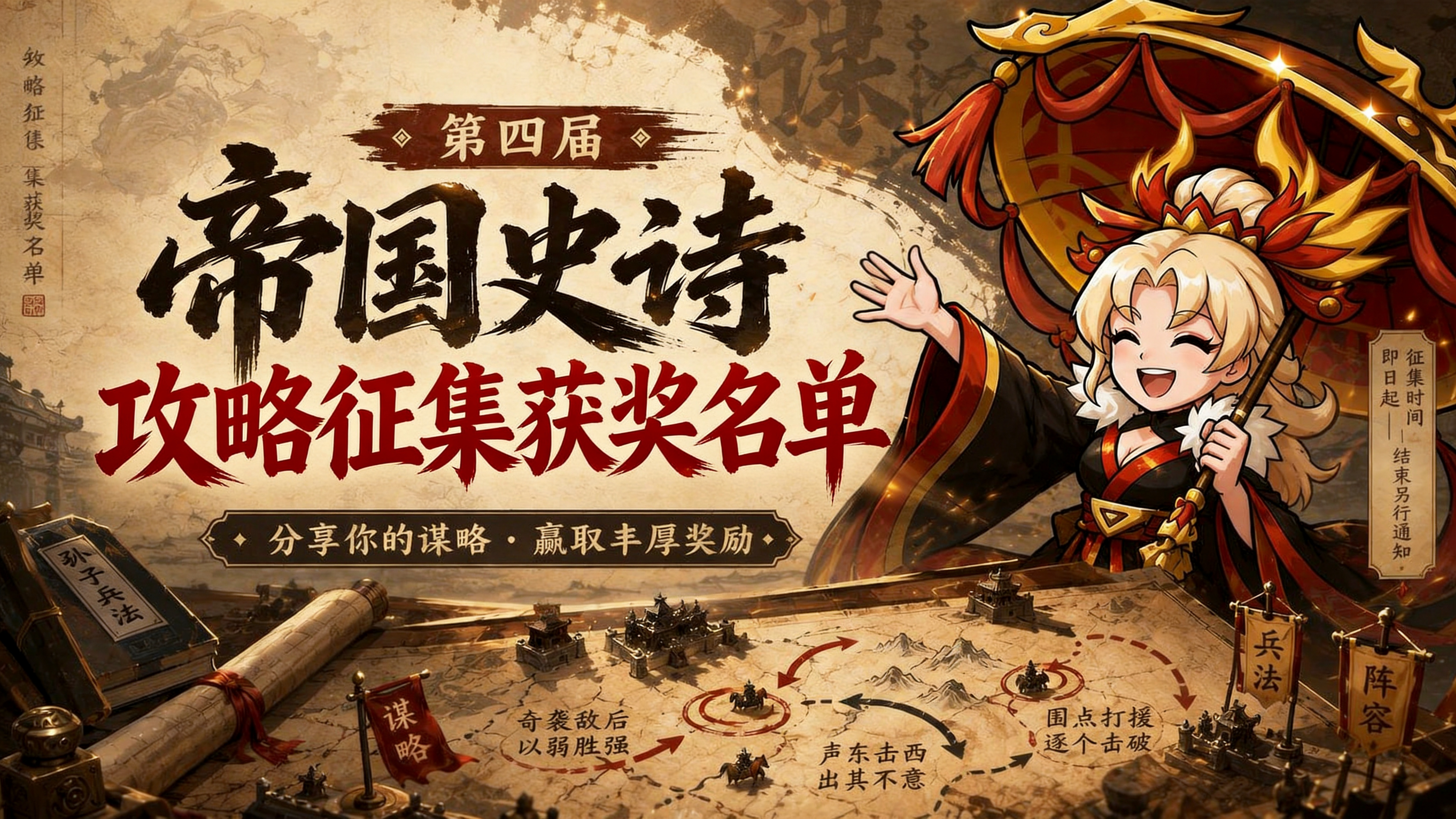 「帝国攻略|玩家投稿」玩家攻略征集大赛获奖名单公布截图