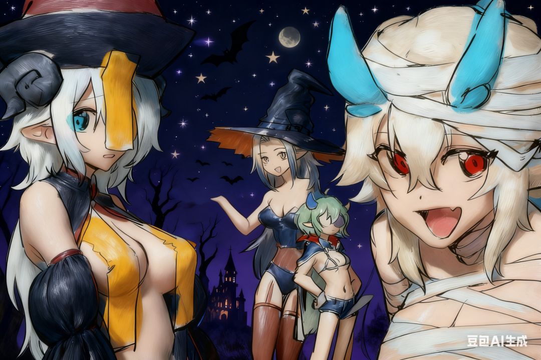 万圣节魔女河图 3