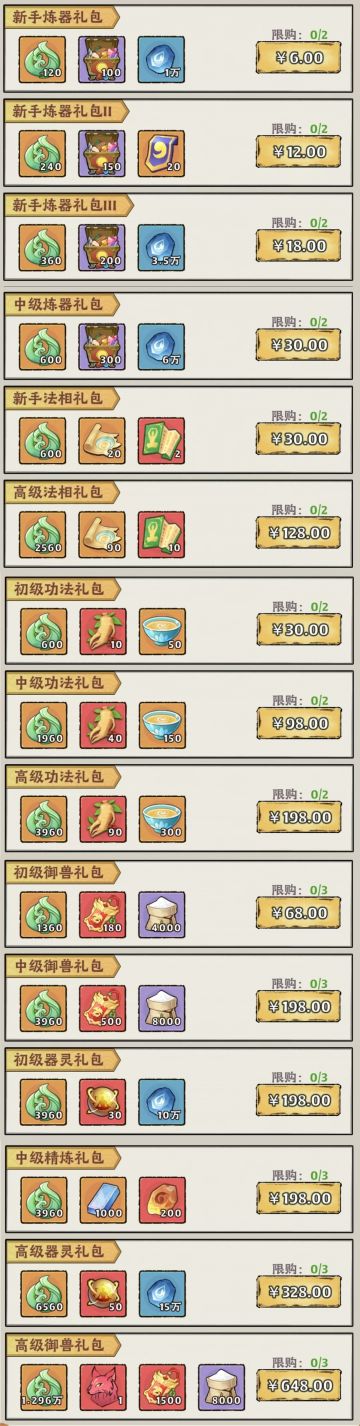 第1天，开服庆典