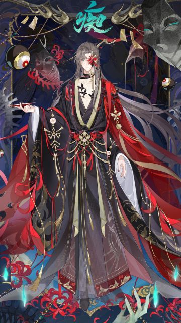 极乐生狱│【玉泽·痴者】立绘及细节展示