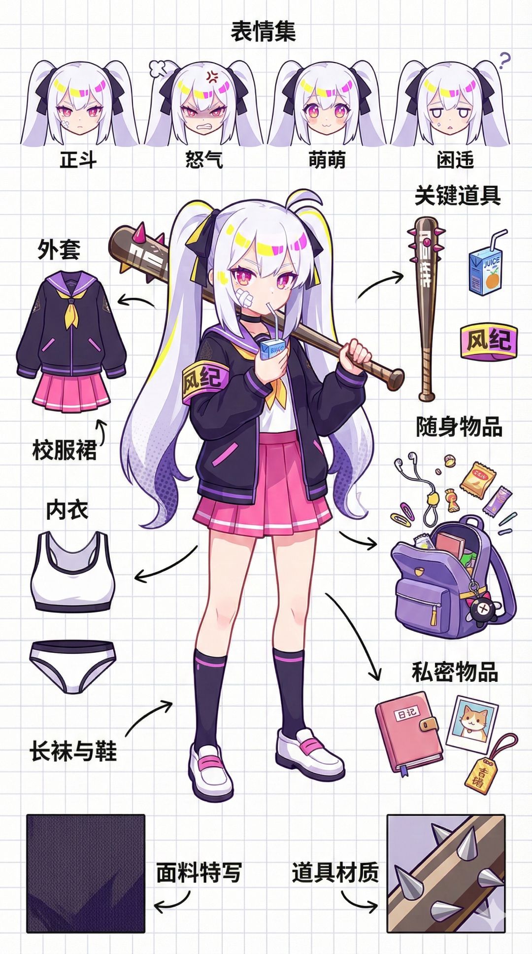 NanoBanana角色拆解(二) 2