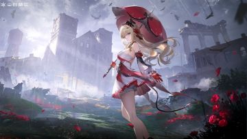 「壁纸放送-绯红烂漫」