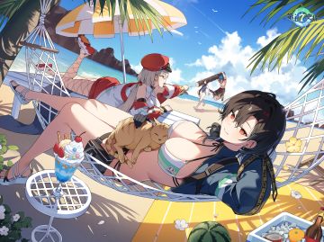 壁纸上新 | 热烈的无人岛与夏天！