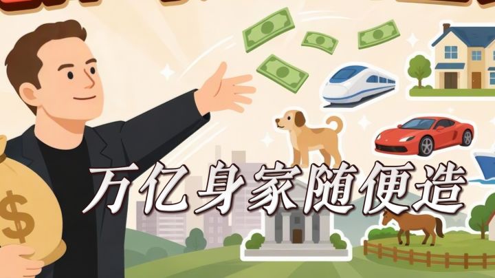 给你马斯克的万亿身家随便造,换你来花,你觉得多久能彻底造完截图