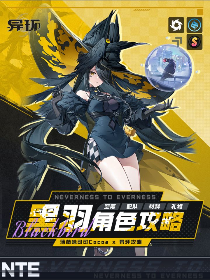 【异环】0觉就有瞬环合!黑羽养成配队攻略截图