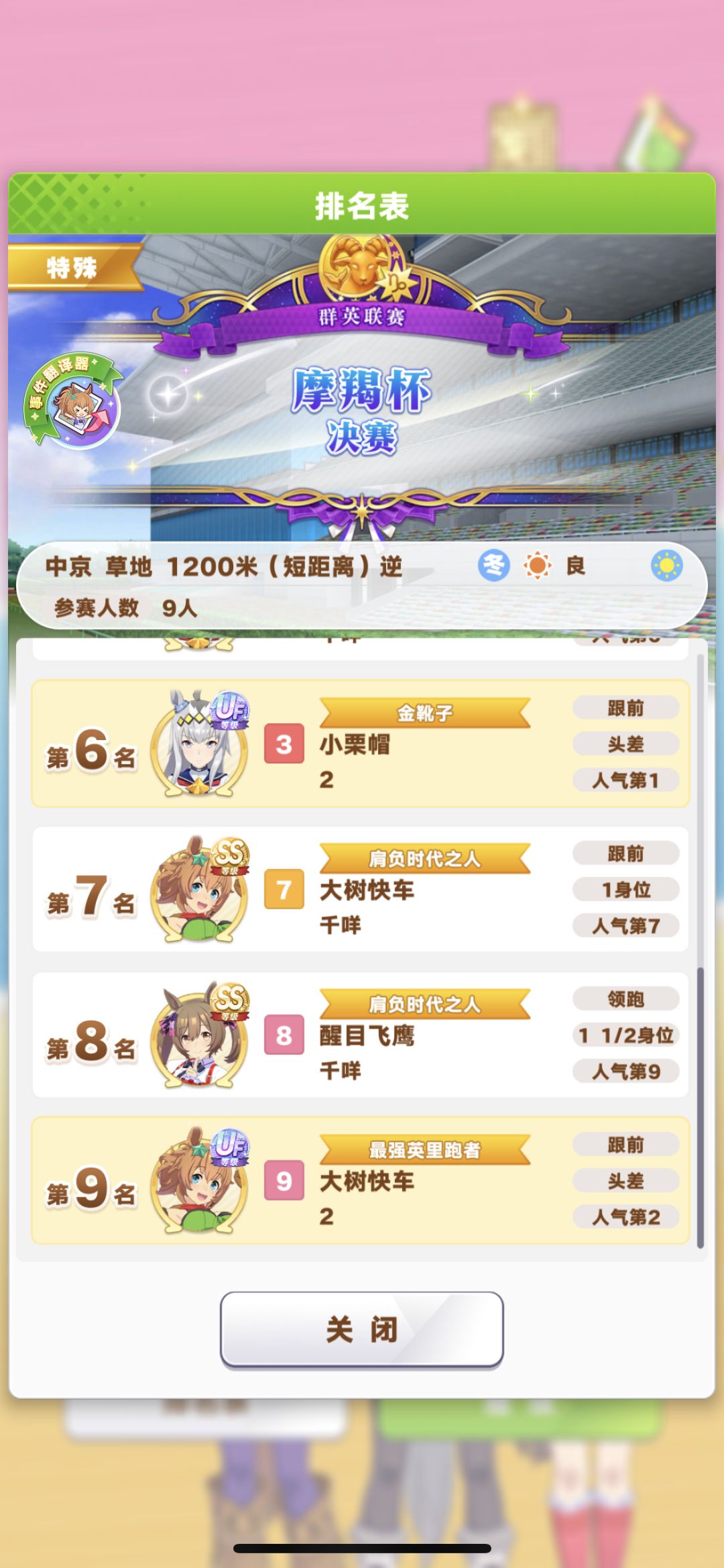 最没想道的赢了,这就是短距离吗 2
