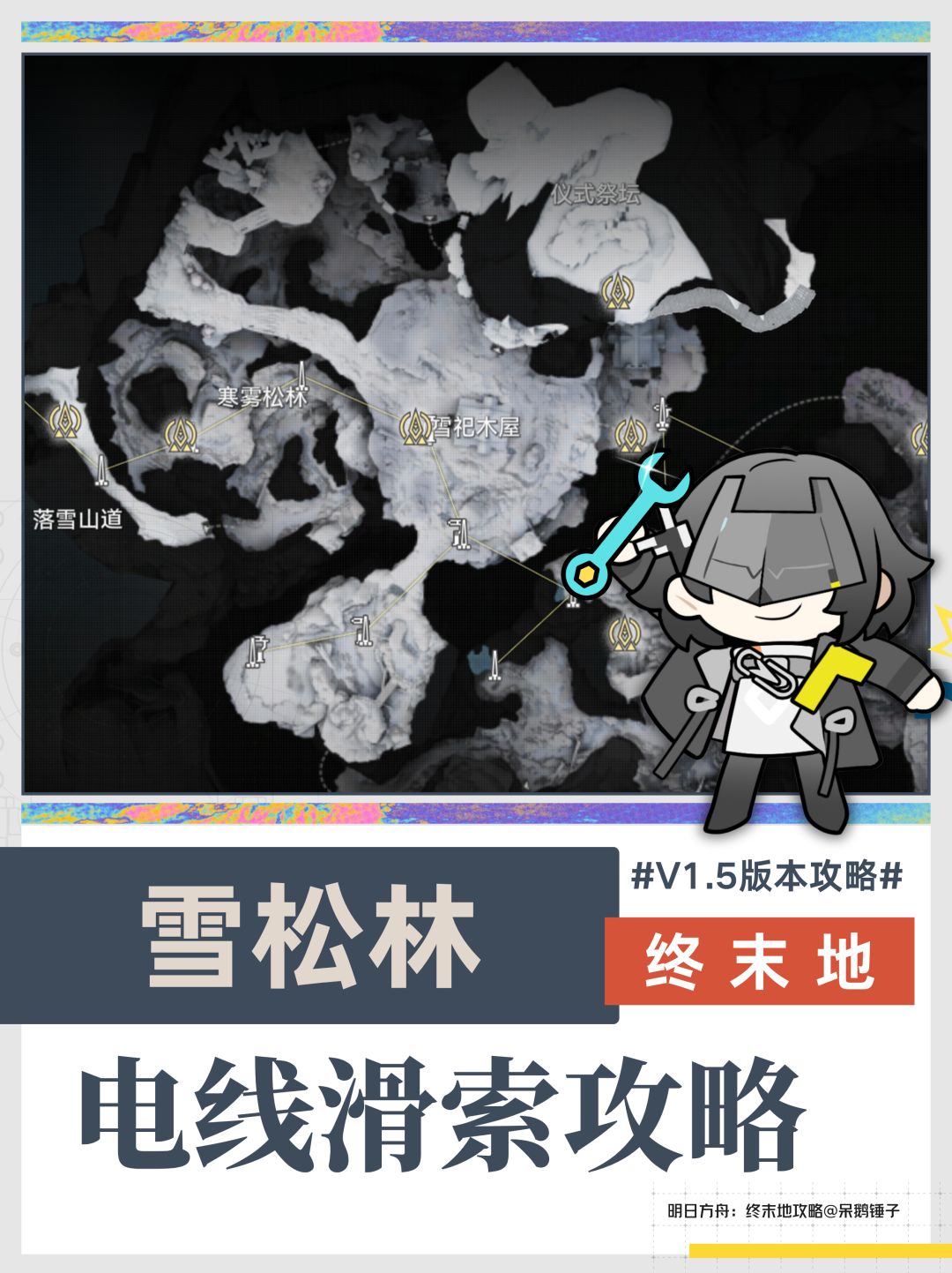 雪松林拉电线同时放滑索,一次搞定! 1