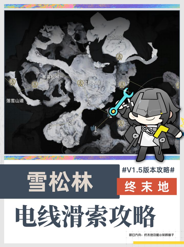 雪松林拉电线同时放滑索,一次搞定!截图