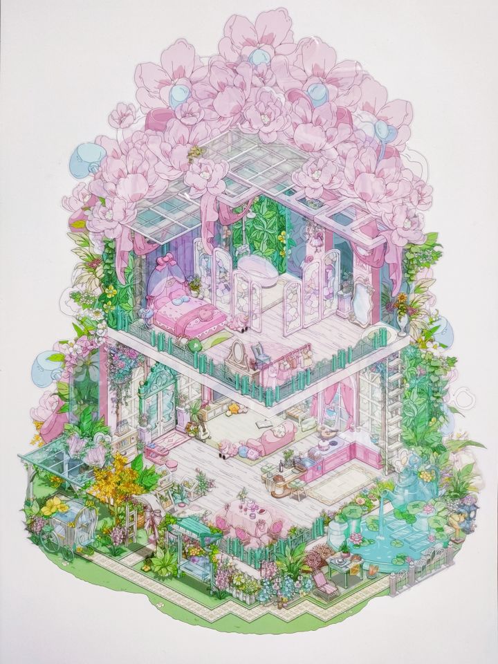 童话师周边分享——造景贴纸截图