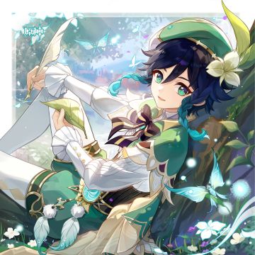 温迪生日快乐｜听，感谢的旋律已经藏在叶片的脉络里了哦！